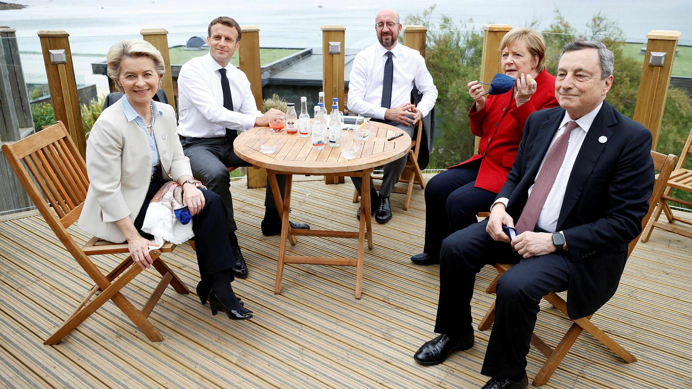 EU ireland g7 leaders boris