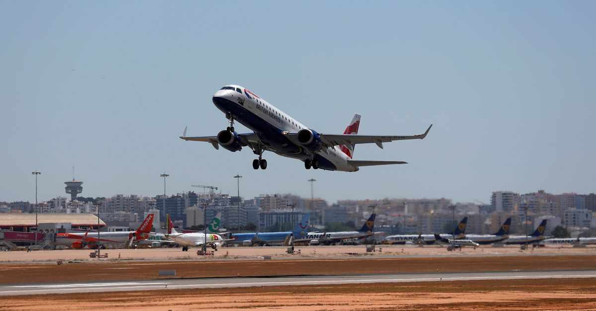 UK restrictions travel airline reuters
