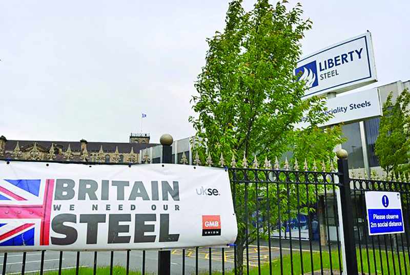 UK steel meltdown turmoil empire
