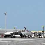 qatar airport strip searches abandoned