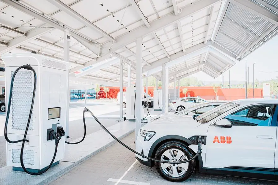 abb,mobility,charger,millionth,production