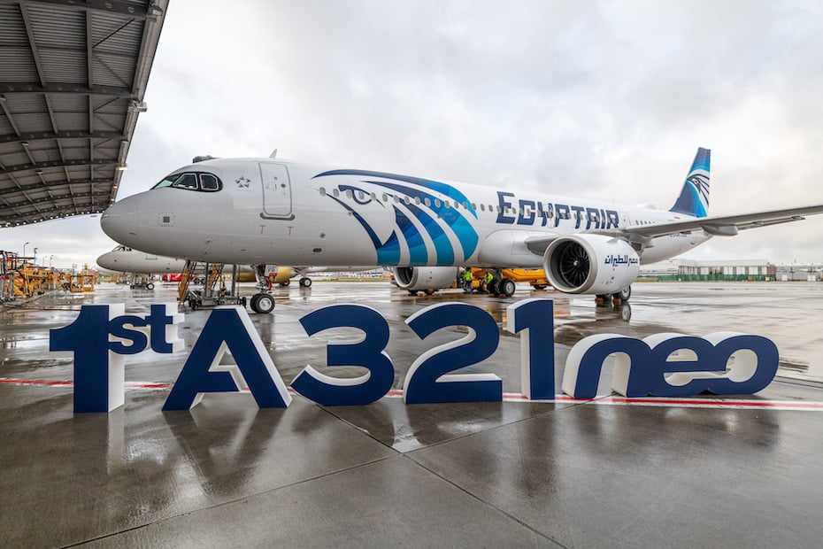 delivery,egyptair,africa,airbus,aneo