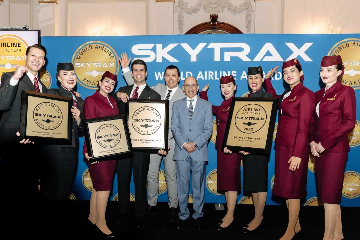 qatar,record,airline,airways,skytrax