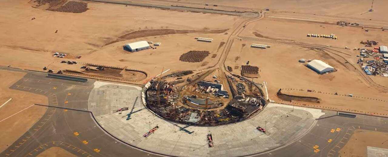 saudi,airport,construction,video,progress