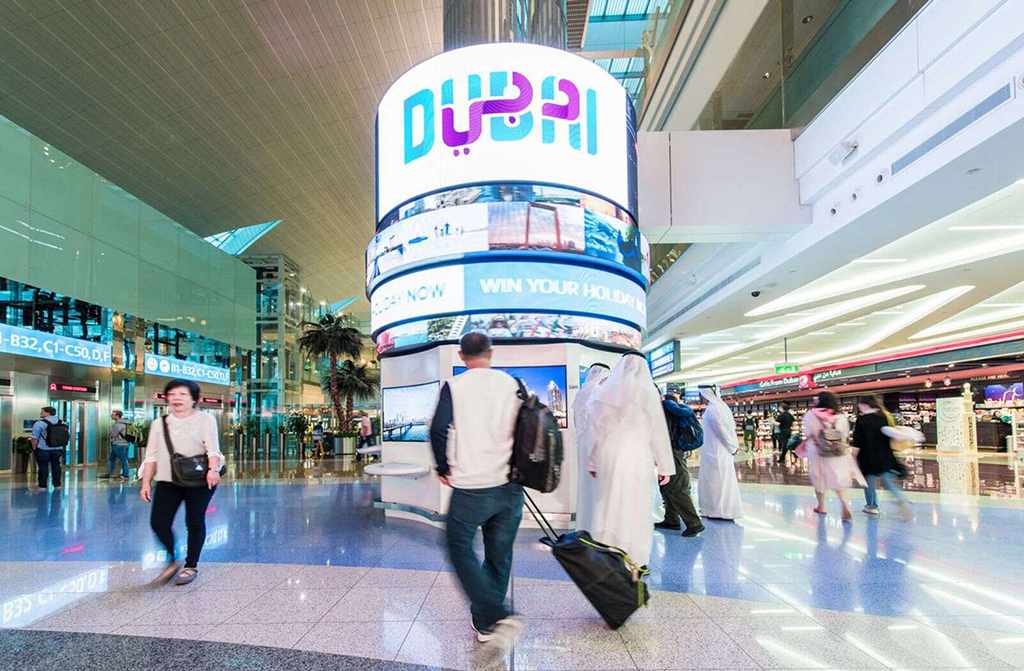 dubai,airport,arrivals,passengers,growth