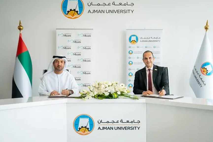 university,ajman,mbank,strategic,partnership