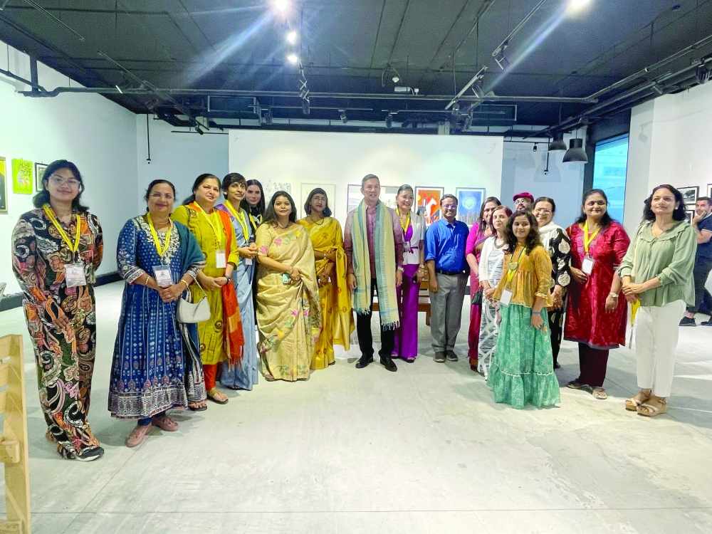 global,exhibition,art,ithaka,concludes