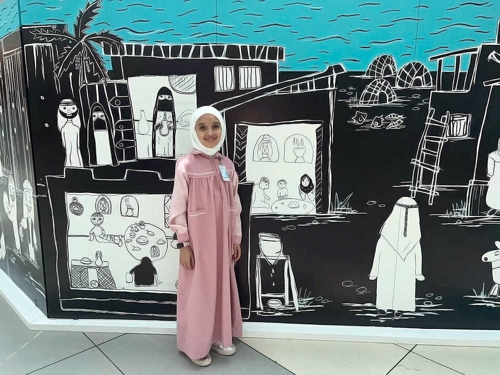 kuwait,exhibition,history,art,students
