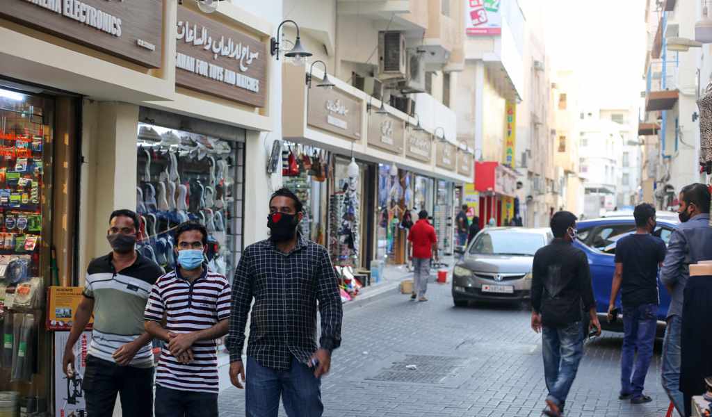 bahrain cases covid active