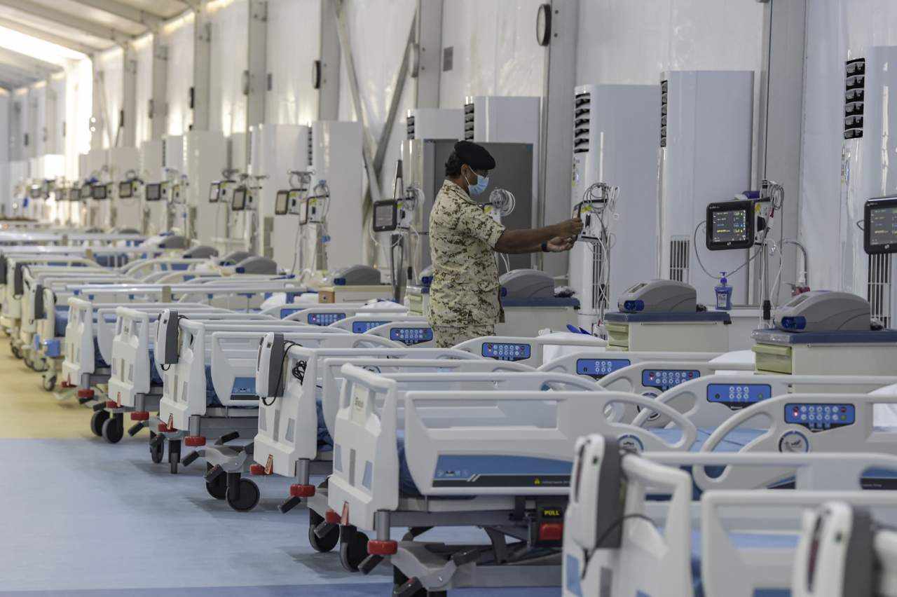 bahrain covid beds additional facilities