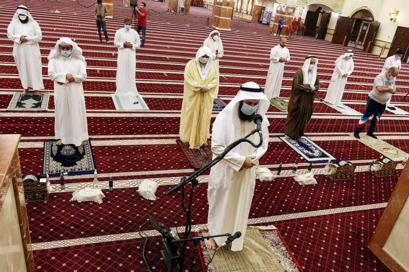 bahrain covid community cases mosque