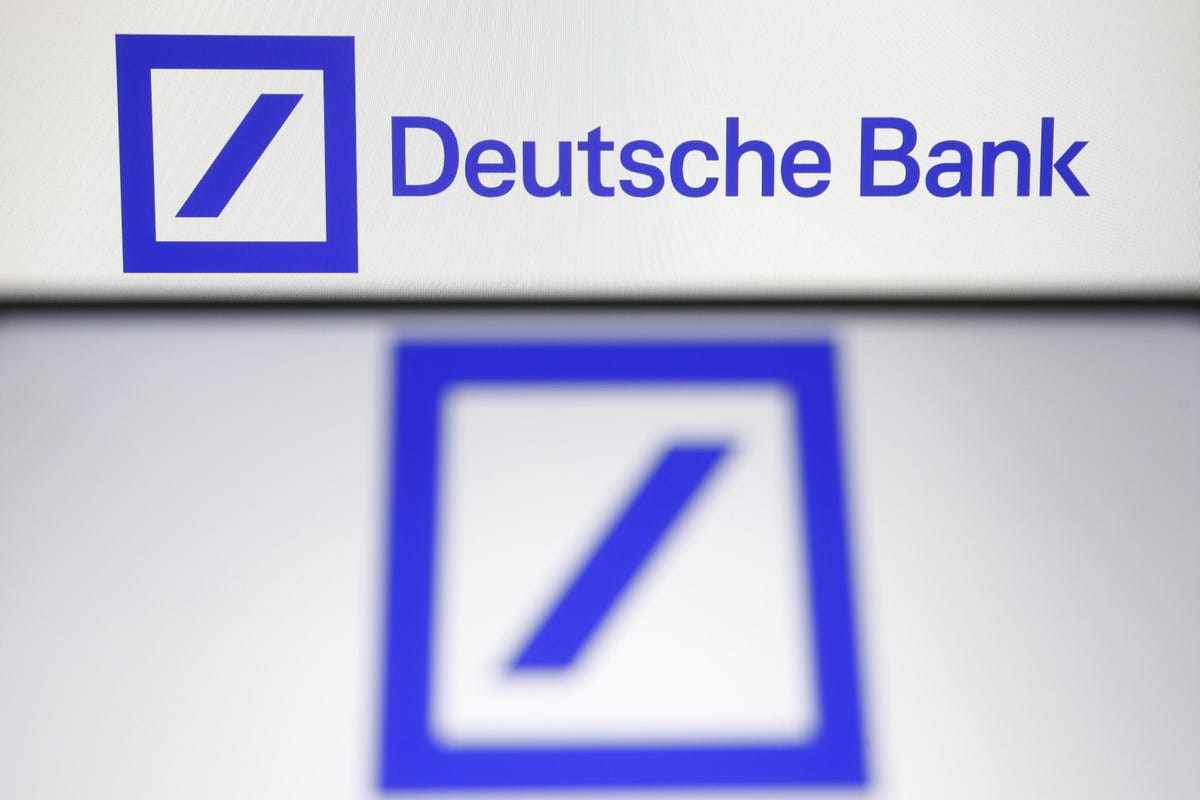 bank deutsche past estimates stock