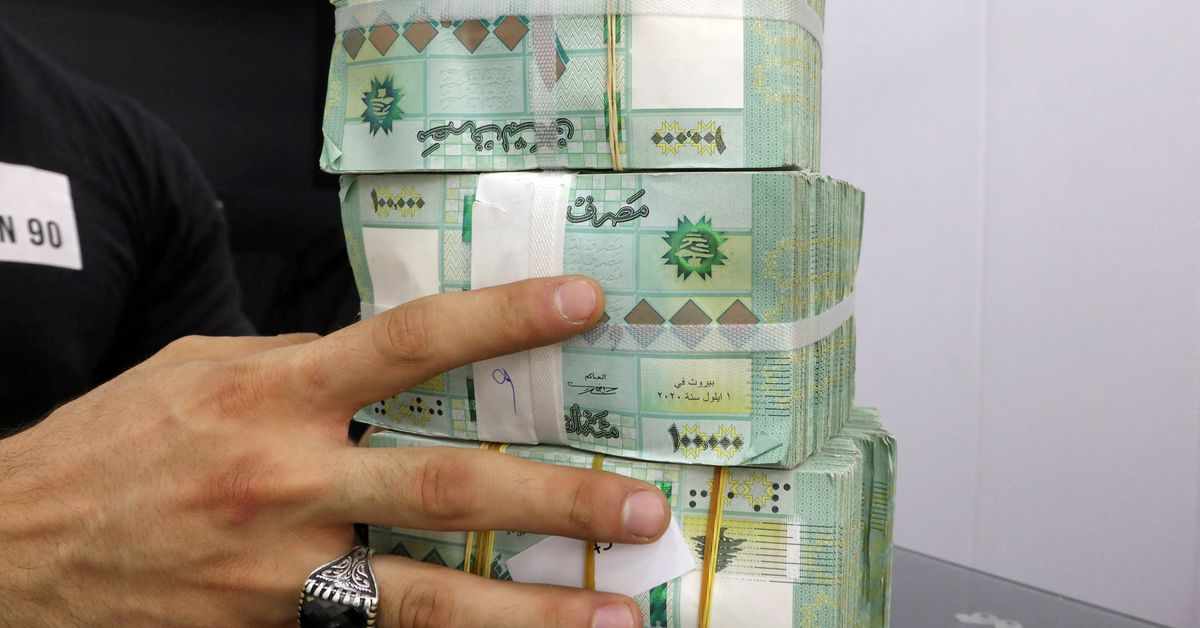 lebanon,bank,dollar,pounds,feb