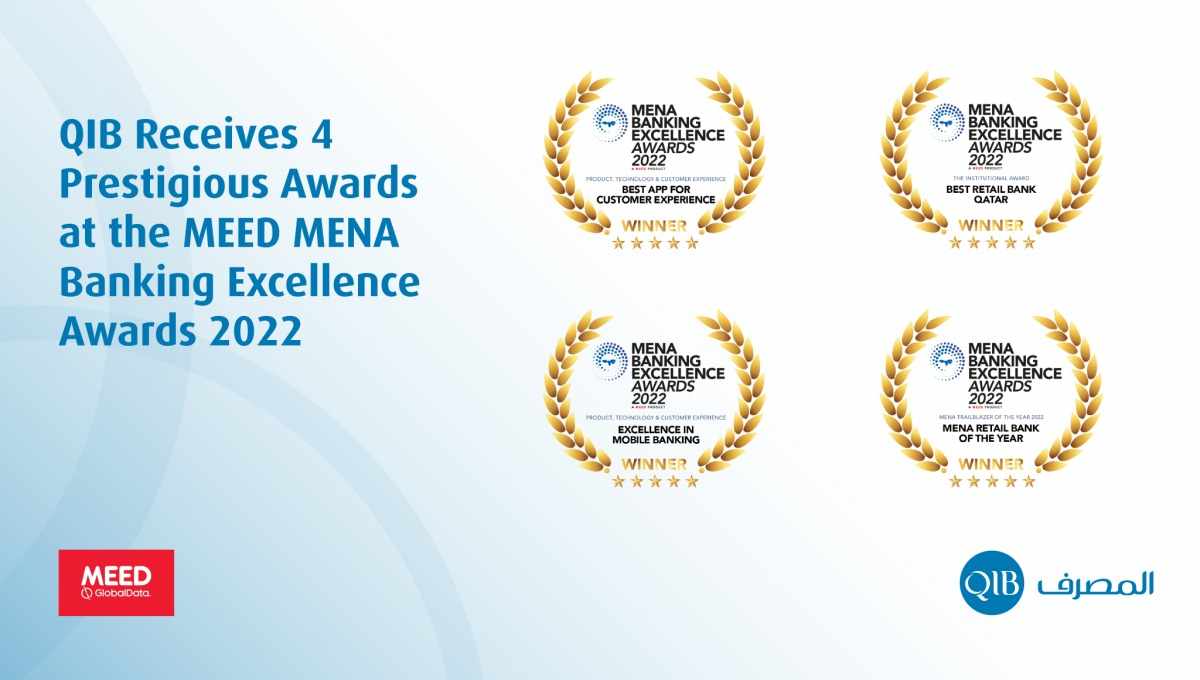mena,qib,banking,awards,excellence