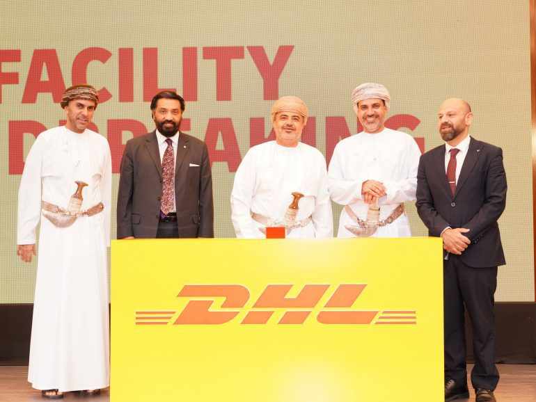dhl oman,the transportation regulatory authority,suliman,the oman airports management company,dhl express mena,dhl,dhl express oman,dhl express,muscat,oman,the muscat international airport