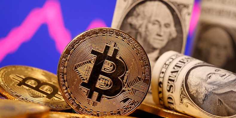 bitcoin cryptocurrency crypto linked broader