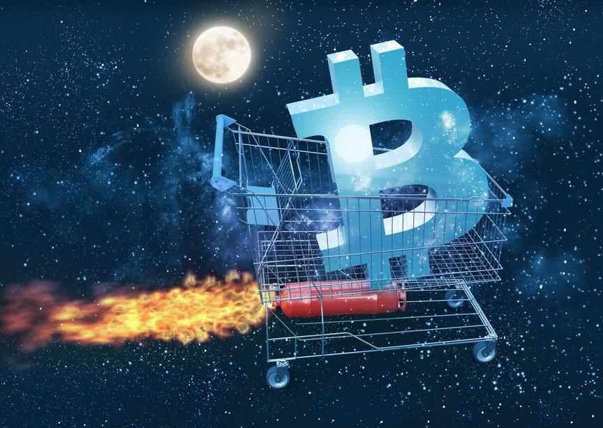 bitcoin moon crypto market bull
