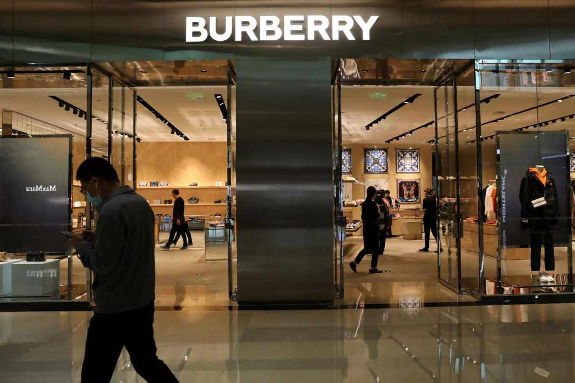 burberry sales mideast don