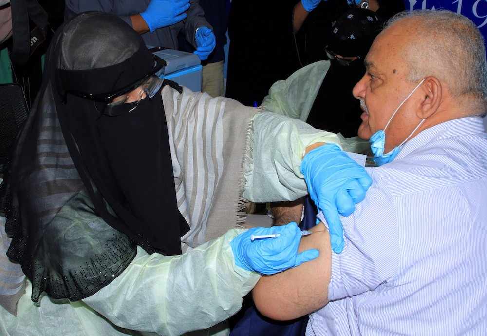 campaign yemen round covid vaccination