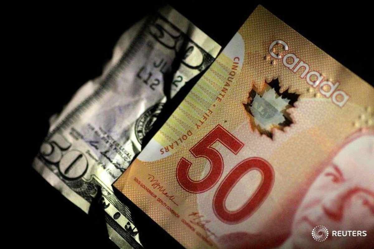 canadian dollar dips risk appetite