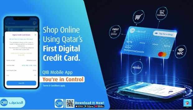 qatar,digital,credit,qib,card