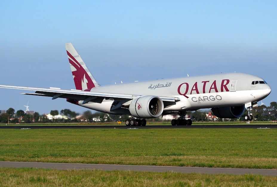 qatar,airways,cargo,passenger,penang