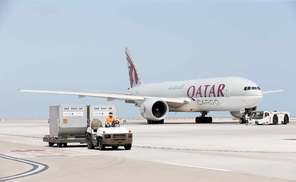 qatar,role,airways,humanitarian,cargo