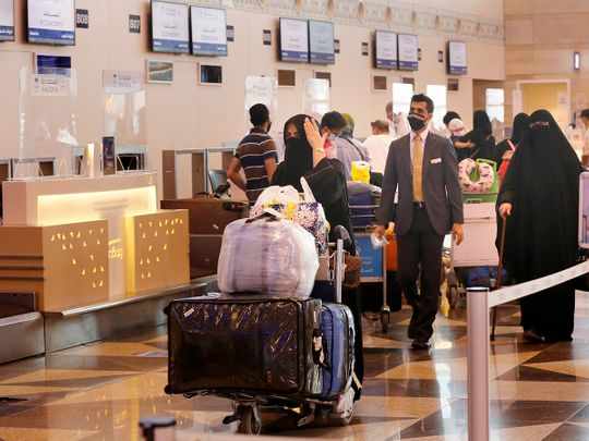 saudi,passengers,used,airports,cent