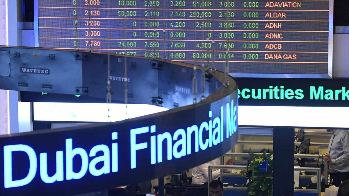 dubai,market,trading,march,stock