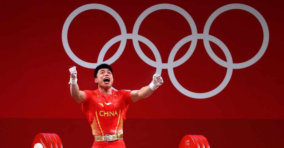 china gold chen weightlifting