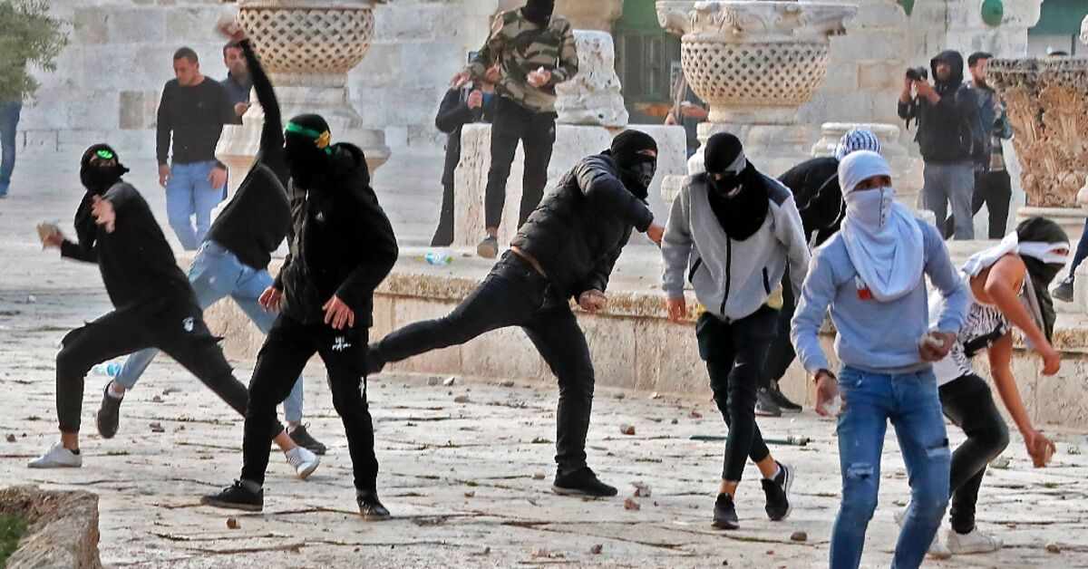 clashes,compound,aqsa,mosque,palestinian