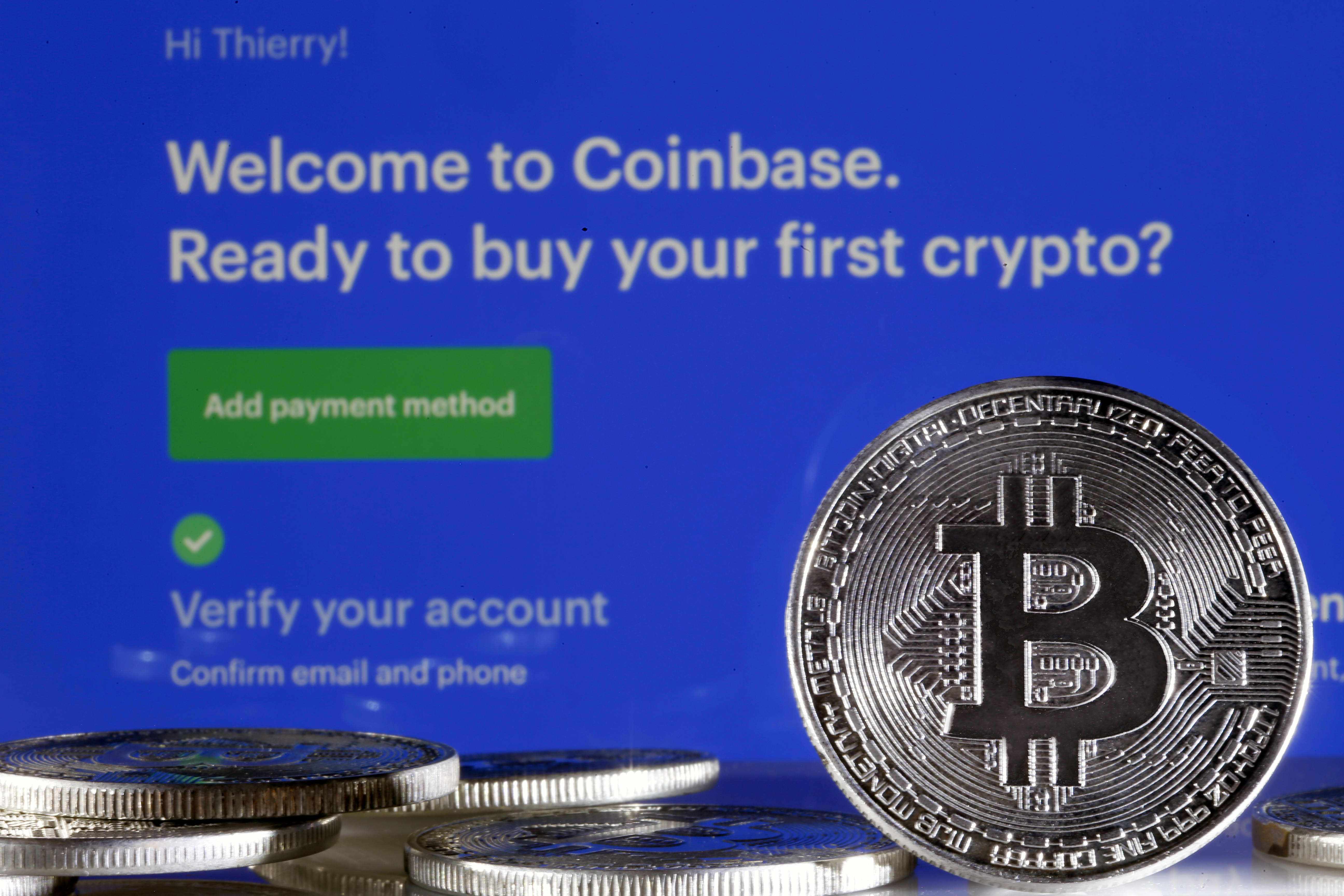 coinbase crypto blockbuster debut watershed