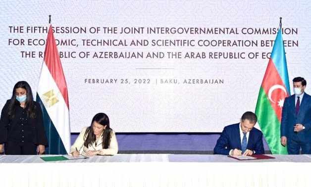 egypt,cooperation,committee,commercial,azerbaijan