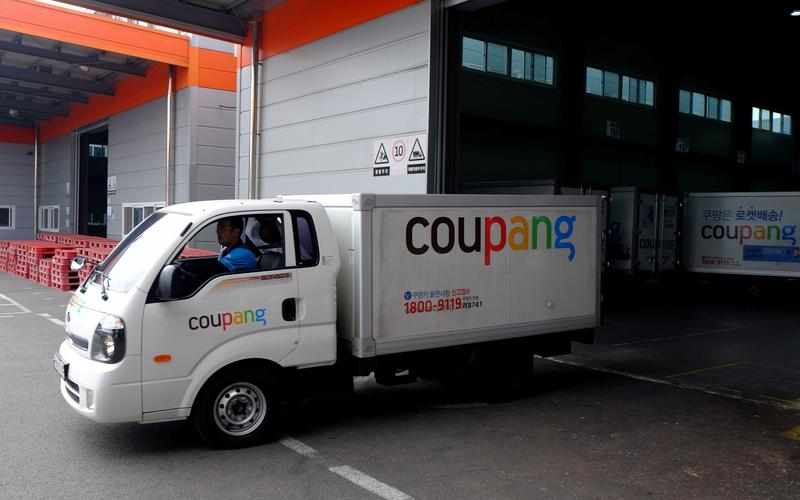 coupang debut online softbank