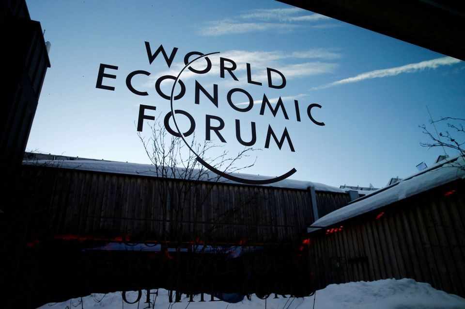 world,economic,forum,january,snow