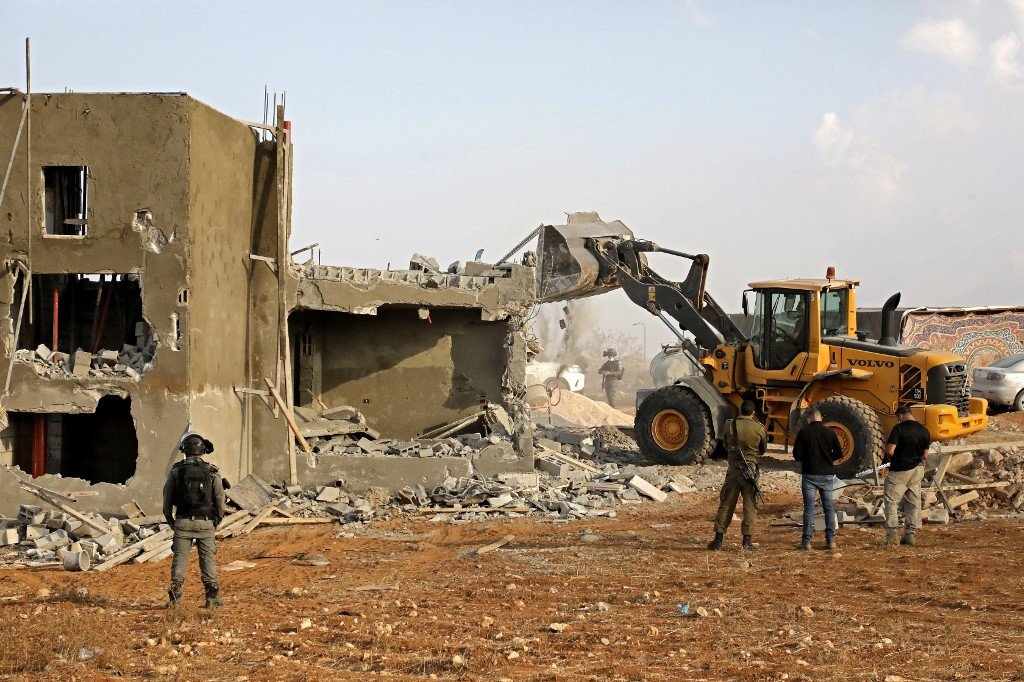 demolitions children west bank displaced