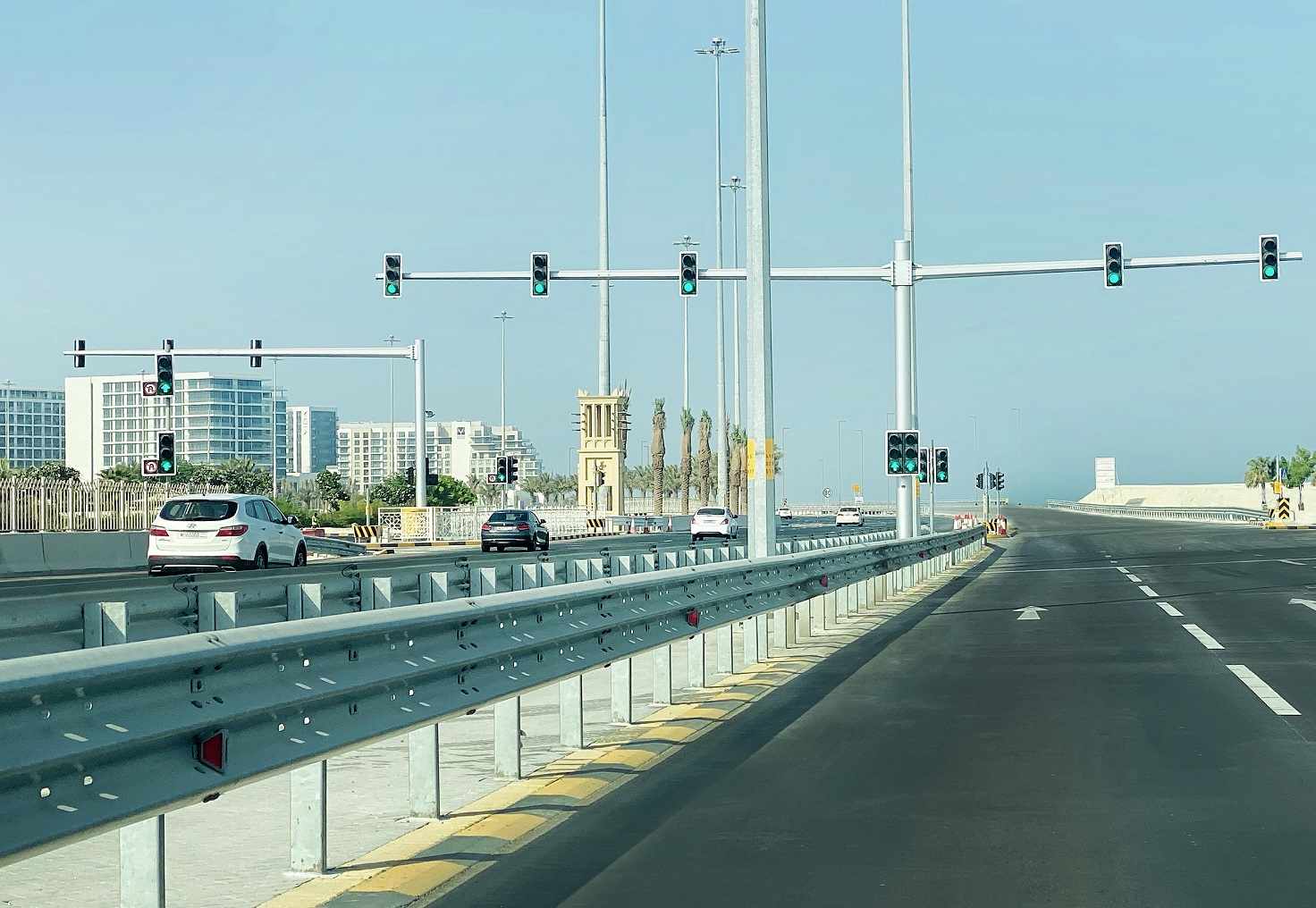 diyar, muharraq, entrance, traffic, city, 