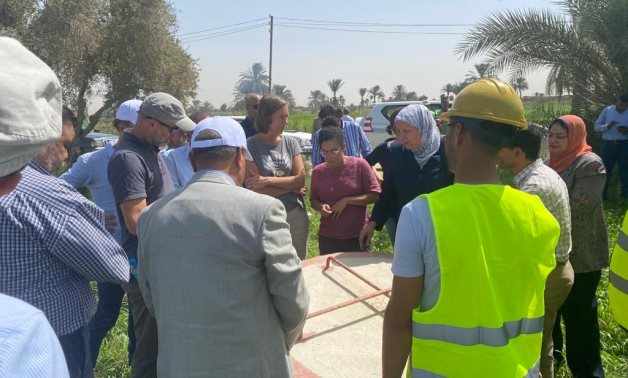 egypt,project,today,delegation,drainage