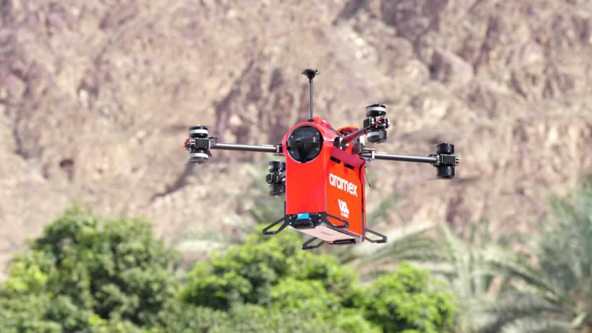 oman,drone,parcels,successful,delivery