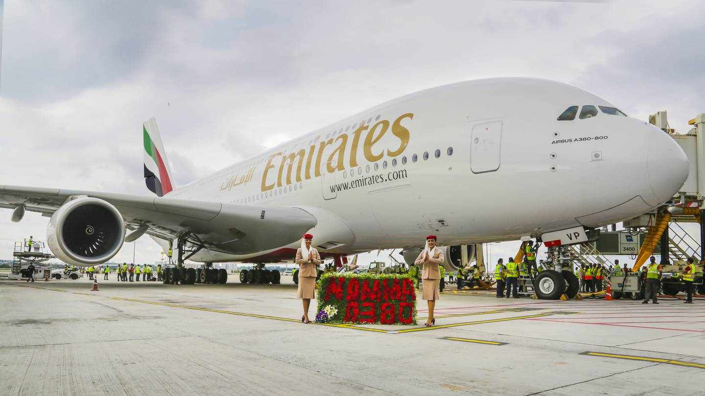 dubai,emirates,national,flights,launch