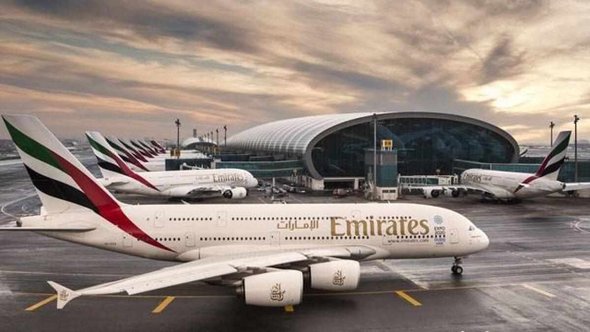 dubai,emirates,flights,record,profit