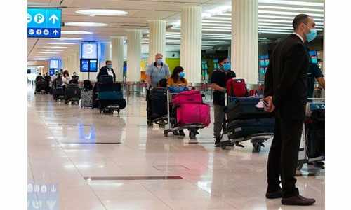 dubai india bahrain passengers travel