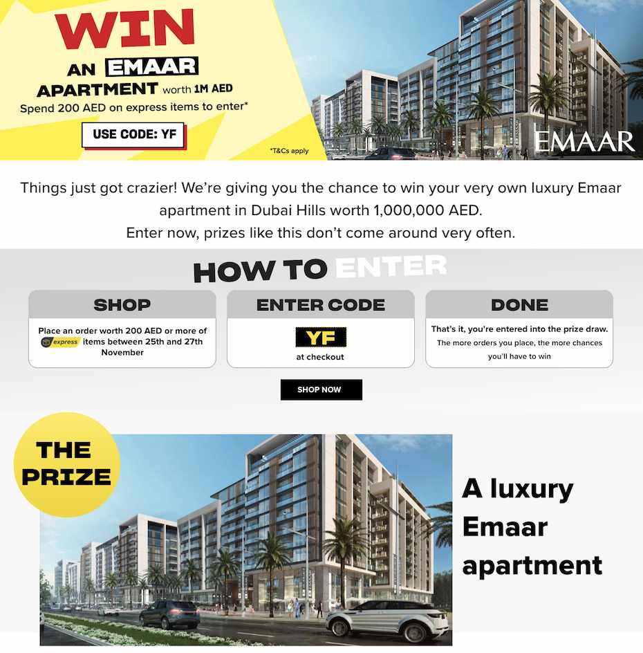 dubai retailer luxury apartment sale