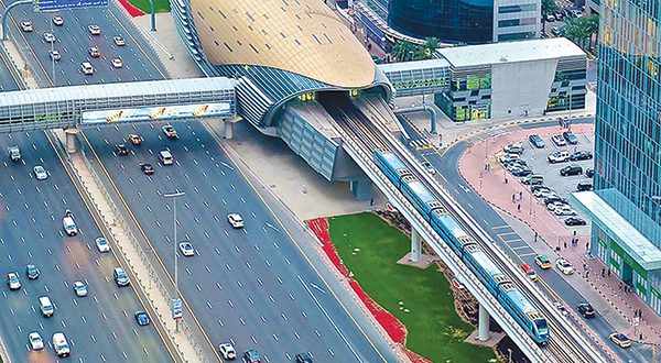 dubai roads transport projects urban