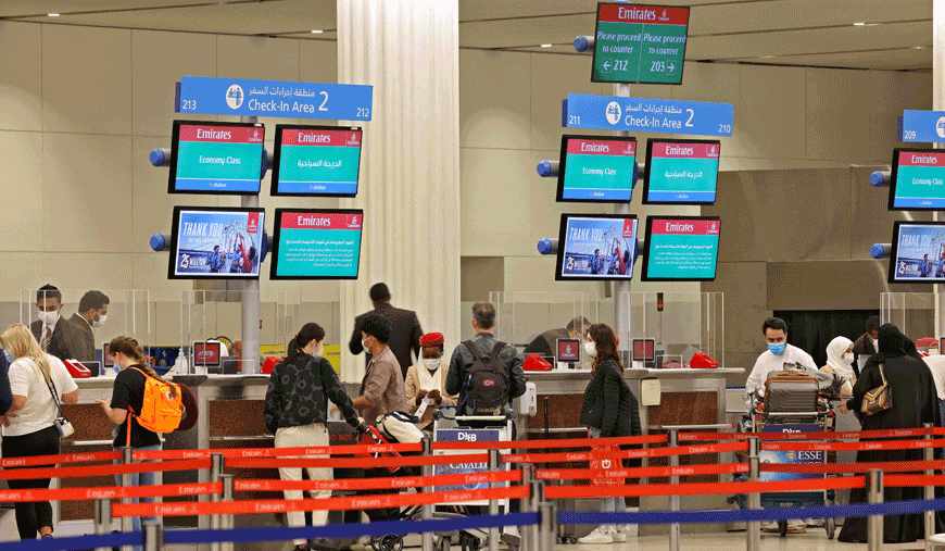 dubai,airport,arrivals,passengers,russian