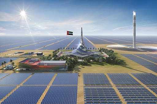 dubai solar world energy phase