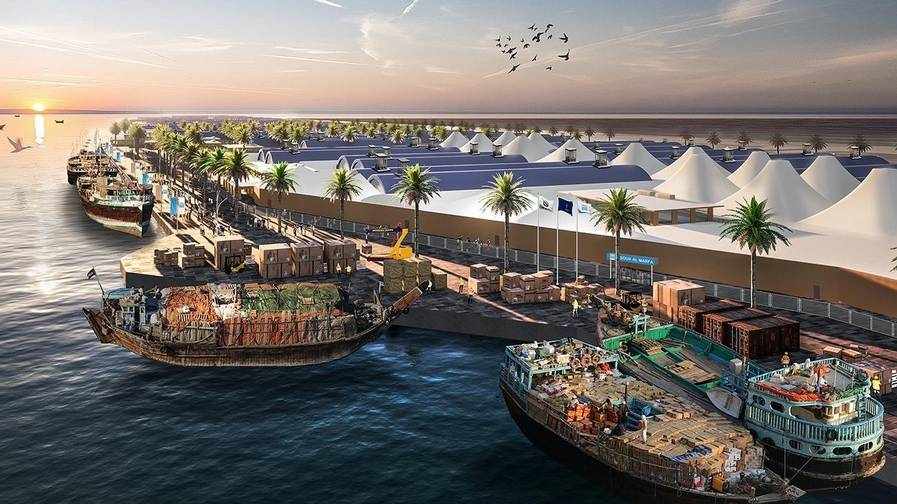 dubai waterfront shopping destination souk