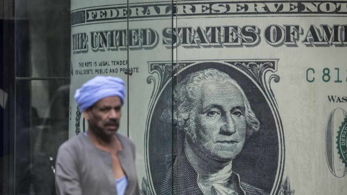 egypt,us,dollar,record,currency