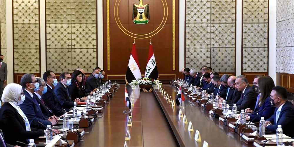 egypt iraq reconstruction oil agree