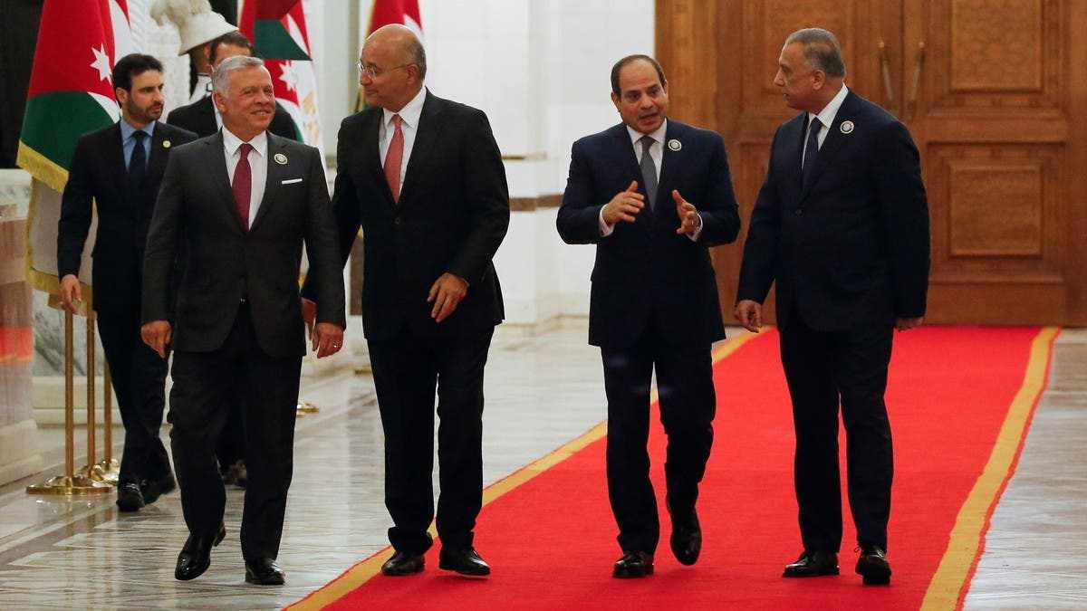 egypt iraq visit arab alliance